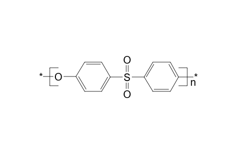 Poly(oxy-1,4-phenylenesulfonyl-1,4-phenylene), aromatic polyethersulfone