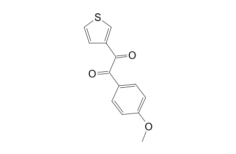 1-(4-Methoxyphenyl)-2-(thiophen-3-yl)ethane-1,2-dione