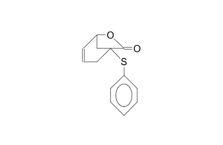 1-Phenylthio-6-oxa-bicyclo(3.2.1)oct-3-en-7-one