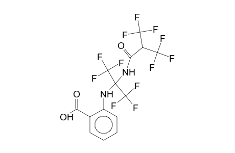 2-[[1,1,1,3,3,3-hexafluoro-2-[[3,3,3-trifluoro-1-oxo-2-(trifluoromethyl)propyl]amino]propan-2-yl]amino]benzoic acid