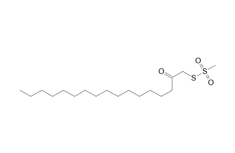 S-(2-Oxoheptadecyl) methanesulphonothioate