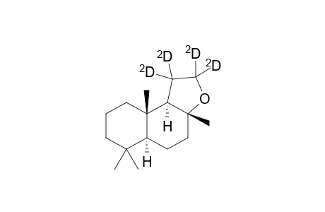 1,1,2,2-(Tetradeuterio)-decahydro-3a,6,6,9-tetramethylnaphtho[2,1-b]furan