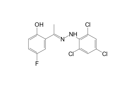 5'-fluoro-2'-hydroxyacetophenone, (2,4,6-trichlorophenyl)hydrazone