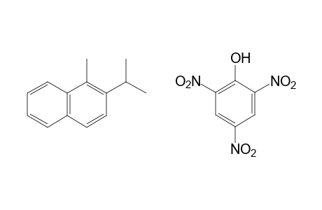 2-isopropyl-1-methylnaphthalene, monopicrate