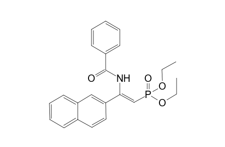(Z)-Diethyl 2-benzamido-2-(naphthalen-2-yl)vinylphosphonate