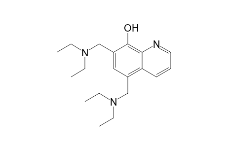 5,7-bis(diethylaminomethyl)quinolin-8-ol