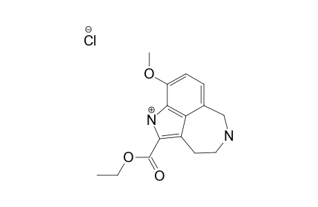 9-METHOXY-3,4,5,6-TETRAHYDRO-1H-AZEPINO-[5,4,3-CD]-INDOLE-2-CARBOXYLIC-ACID-ETHYLESTER-HYDROCHLORIDE