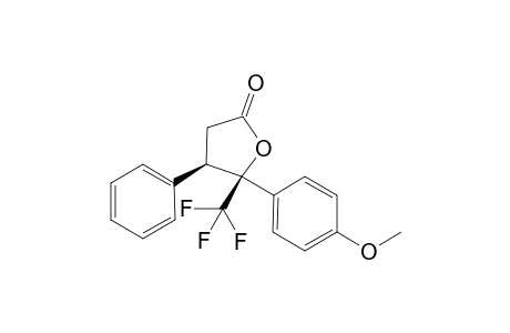 (4R,5S)-5-(4-methoxyphenyl)-4-phenyl-5-(trifluoromethyl)dihydrofuran-2(3H)-one