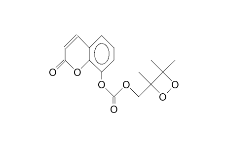 Coumarin-8-yl (3,4,4-trimethyl-dioxetan-3-yl)methyl carbonate