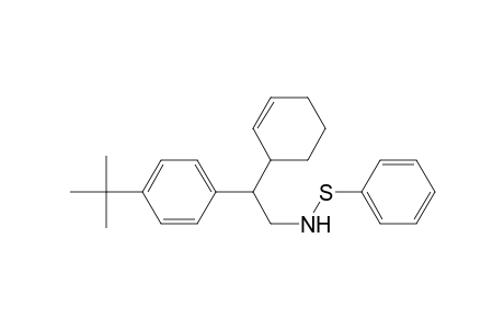 N-(Benzenesulfenyl)-2-(4-t-butylphenyl)-2-(cyclohex-2-enyl)ethylamine