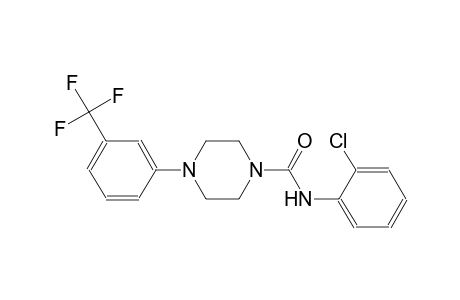 N-(2-chlorophenyl)-4-[3-(trifluoromethyl)phenyl]-1-piperazinecarboxamide