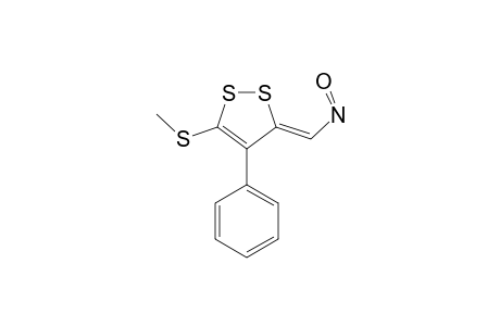 (5Z)-3-(methylthio)-5-(nitrosomethylene)-4-phenyl-dithiole