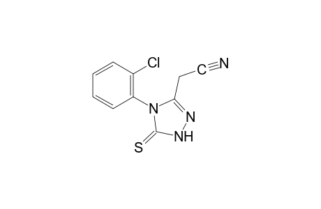 4-(o-chlorophenyl)-5-thioxo-delta^2-1,2,4-triazoline-3-acetonitrile