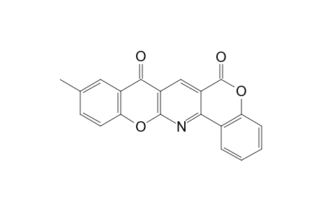 10-Methyl-6H,8H-dichromeno[2,3-b:3',4'-e]pyridine-6,8-dione