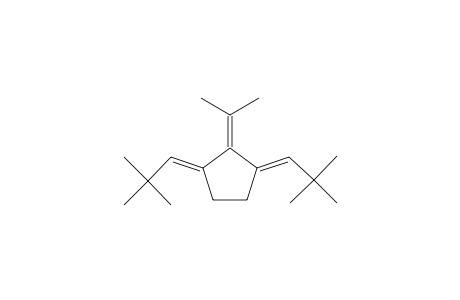1,3-bis[(E)-2,2-dimethylpropylidene]-2-isopropylidenecyclopentane