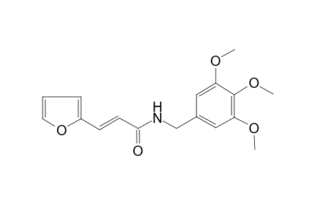 Propenamide, 3-(2-furyl)-N-(3,4,5-trimethoxybenzyl)-