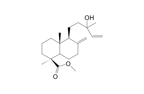 Methyl 13-hydroxy-labda-8(17),14-dien-19-oate