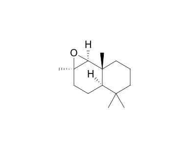 2,5,5,9beta-Tetramethyl-1beta,2beta-epoxy-trans-decalin - SpectraBase