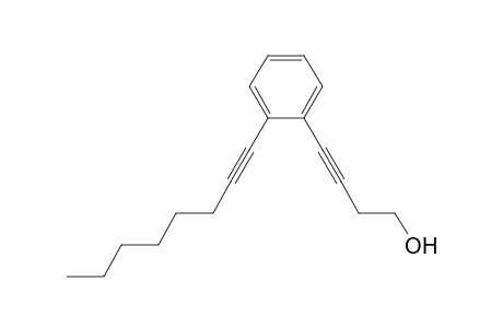 3-Butyn-1-ol, 4-[2-(1-octynyl)phenyl]-