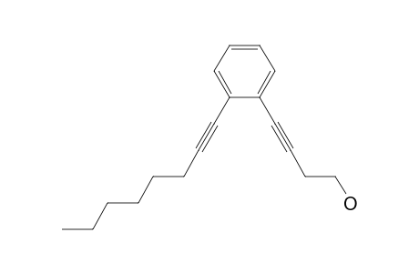 3-Butyn-1-ol, 4-[2-(1-octynyl)phenyl]-