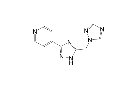 pyridine, 4-[5-(1H-1,2,4-triazol-1-ylmethyl)-1H-1,2,4-triazol-3-yl]-