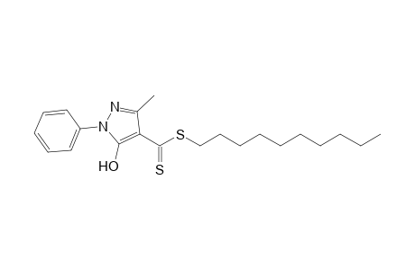 4-(Decyldithioate)-5-hydroxy-3-methyl-1-phenylpyrazole