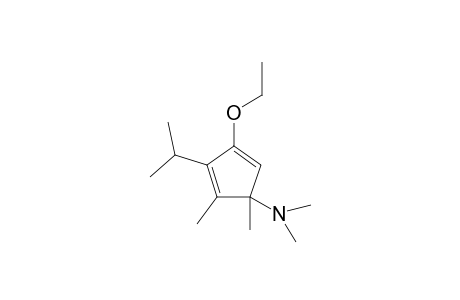 5-(Dimethylamino)-3-ethoxy-3-isopropyl-1,5-dimethyl-1,3-cyclopentadiene
