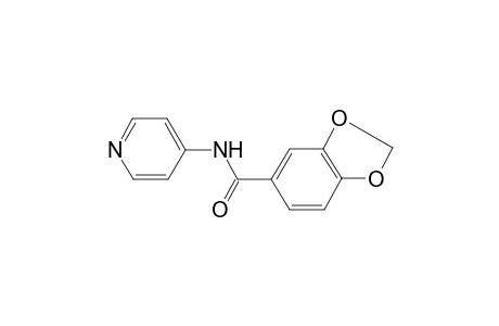 N-(4-Pyridinyl)-1,3-benzodioxole-5-carboxamide