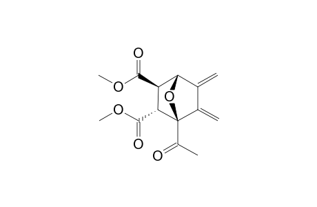 DIMETHYL-1-ACETYL-5,6-DIMETHYLIDENE-7-OXABICYClO-[2.2.1]-HEPTANE-2-ENDO,3-EXO-DICARBOXYLATE