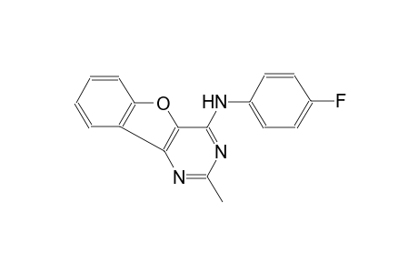 benzofuro[3,2-d]pyrimidin-4-amine, N-(4-fluorophenyl)-2-methyl-