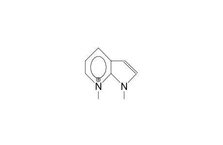 1,7-Dimethyl-7-aza-indole cation