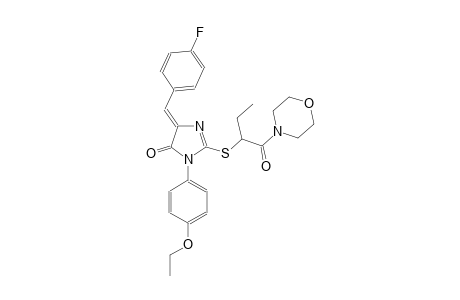 4H-imidazol-4-one, 3-(4-ethoxyphenyl)-5-[(4-fluorophenyl)methylene]-3,5-dihydro-2-[[1-(4-morpholinylcarbonyl)propyl]thio]-,