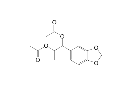 Isosafrole glycol, diacetyl