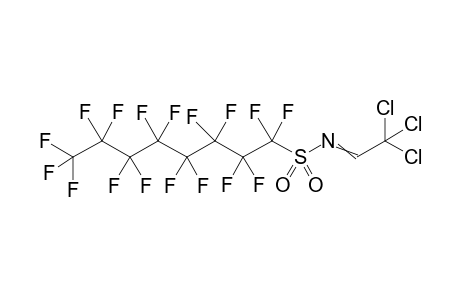 1,1,2,2,3,3,4,4,5,5,6,6,7,7,8,8,8-heptadecafluoro-N-(2,2,2-trichloroethylidene)octane-1-sulfonamide