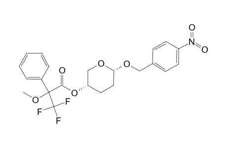 (CIS)-2-(4-NITROBENZYLOXY)-TETRAHYDROPYRAN-5-YL-[ALPHA-METHOXY-ALPHA-(TRIFLUOROMETHYLPHENYLACETATE)]
