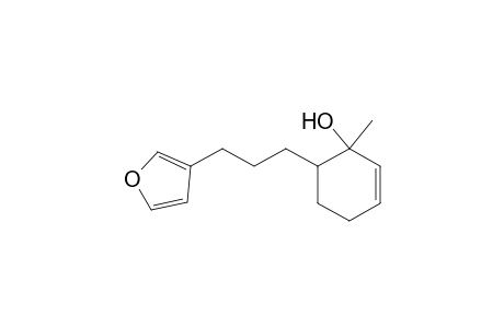 1-Methyl-6-[3-(3-furyl)propyl]cyclohex-2-en-1-ol