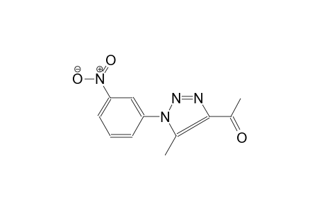 1-[5-Methyl-1-(3-nitrophenyl)-1H-1,2,3-triazol-4-yl]ethanone