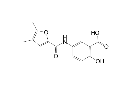 5-[(4,5-Dimethyl-furan-2-carbonyl)-amino]-2-hydroxy-benzoic acid