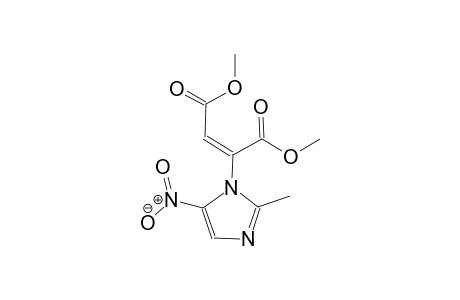 dimethyl (2E)-2-(2-methyl-5-nitro-1H-imidazol-1-yl)-2-butenedioate