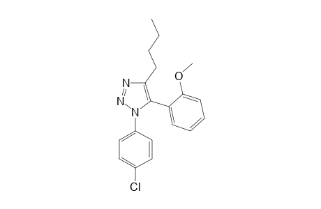 4-n-Butyl-1-(4-chlorophenyl)-5-(2-methoxyphenyl)-1H-1,2,3-triazole