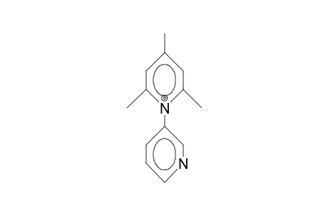 2,4,6-Trimethyl-1-(3-pyridyl)-pyridinium cation