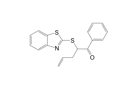 2-(Benzothiazol-2-thio)-1-phenyl-4-penten-1-one