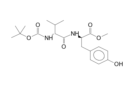 TERT-BUTYLOXYCARBONYL-VALINE-TYROSINE-O-METHYL DIPEPTIDE