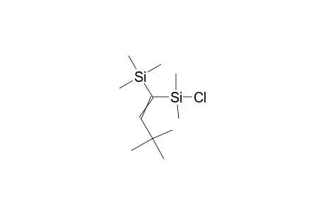 (e)-1-chlorodimethylsilyl-1-trimethylsilyl-3,3-dimethyl-1-butene