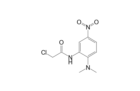 2-Chloranyl-N-[2-(dimethylamino)-5-nitro-phenyl]ethanamide