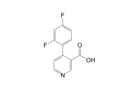4-(2',4'-Difluorophenyl)-3-nicotinic acid