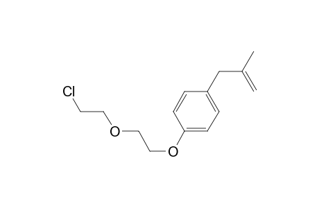 1-(2-Chloroethoxy)-2-(p-2-methyl allyl)phenoxyethane