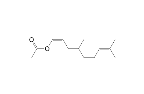 1,7-Nonadien-1-ol, 4,8-dimethyl-, acetate, (Z)-(.+-.)-