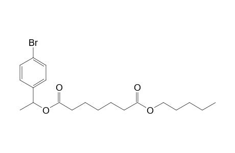 Pimelic acid, 1-(4-bromophenyl)ethyl pentyl ester
