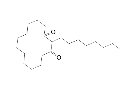 1,3-Cyclotetradecanedione, 2-octyl-